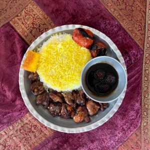 چلو جوجه کباب ترش