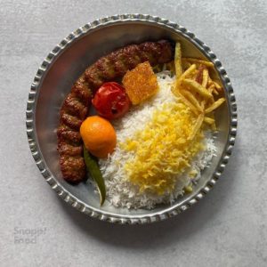 چلو کباب کوبیده